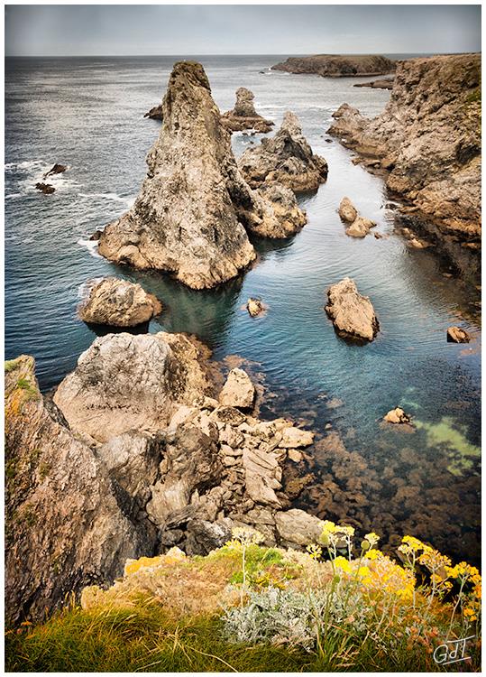 Belle Ile en Mer Aiguilles de Port Coton #7233