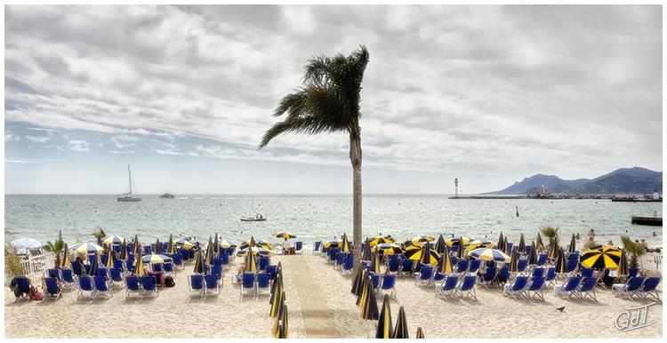 Cannes - la plage #5530